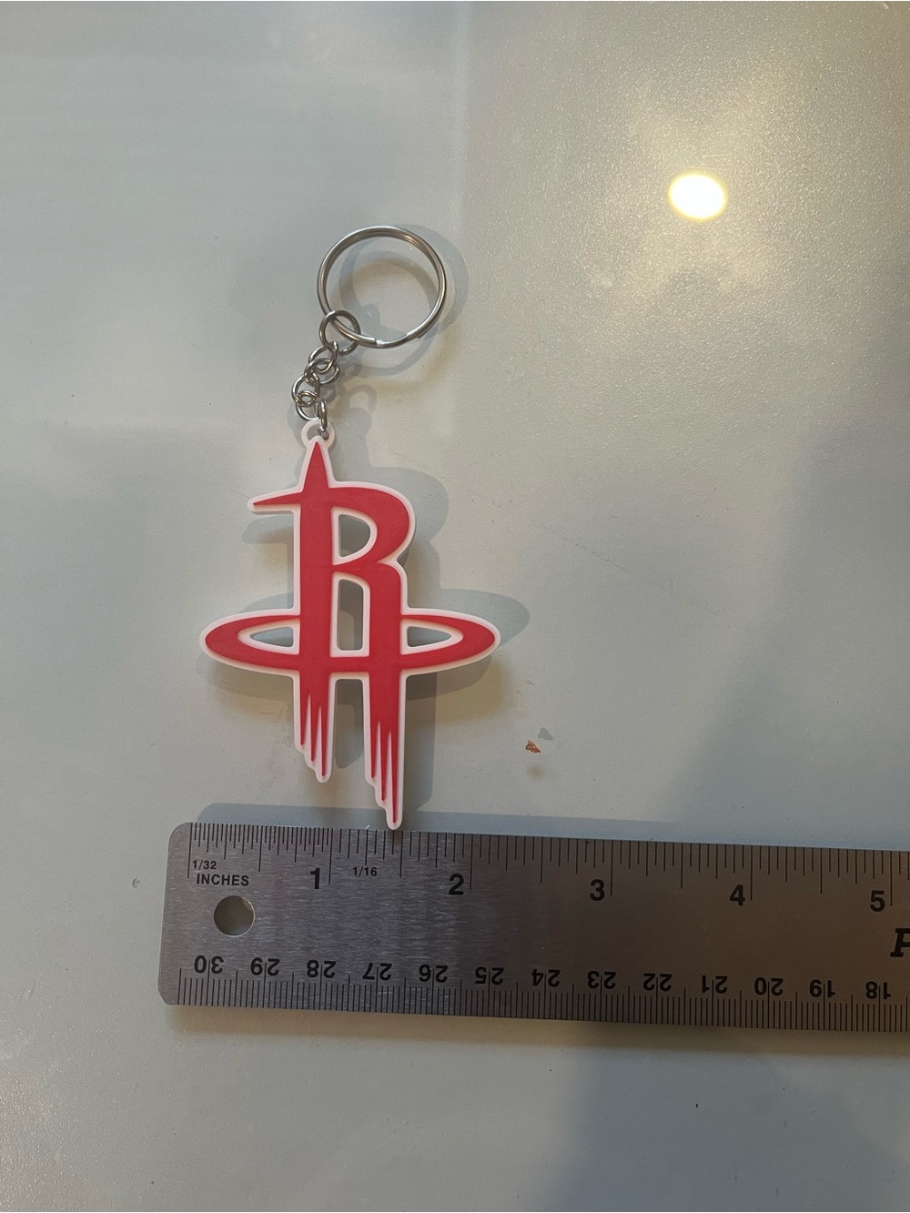 Houston Rockets keychain (3d printed) - Picture 4 of 4